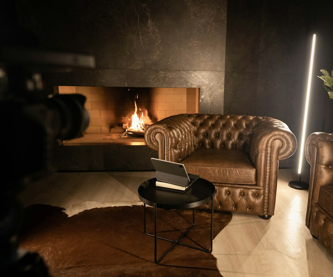 cinematic lighting setup at home